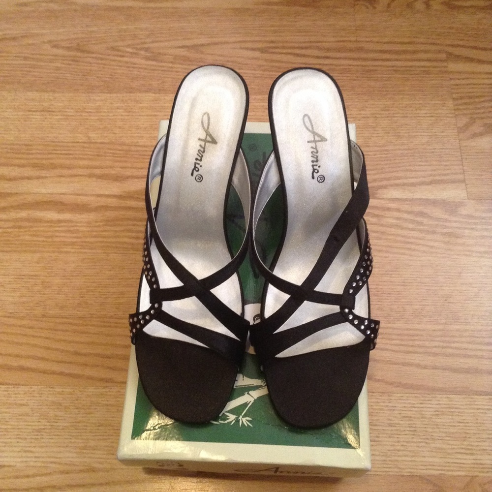 ❣Fancy black sandals❣